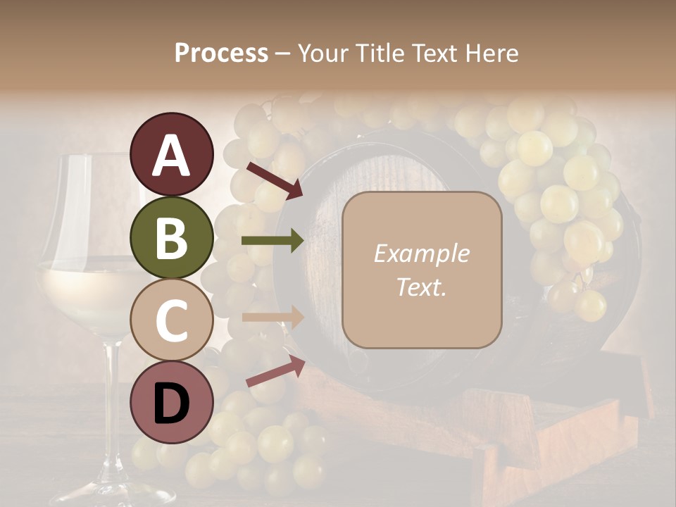 Bianco Fiera Grappolo PowerPoint Template
