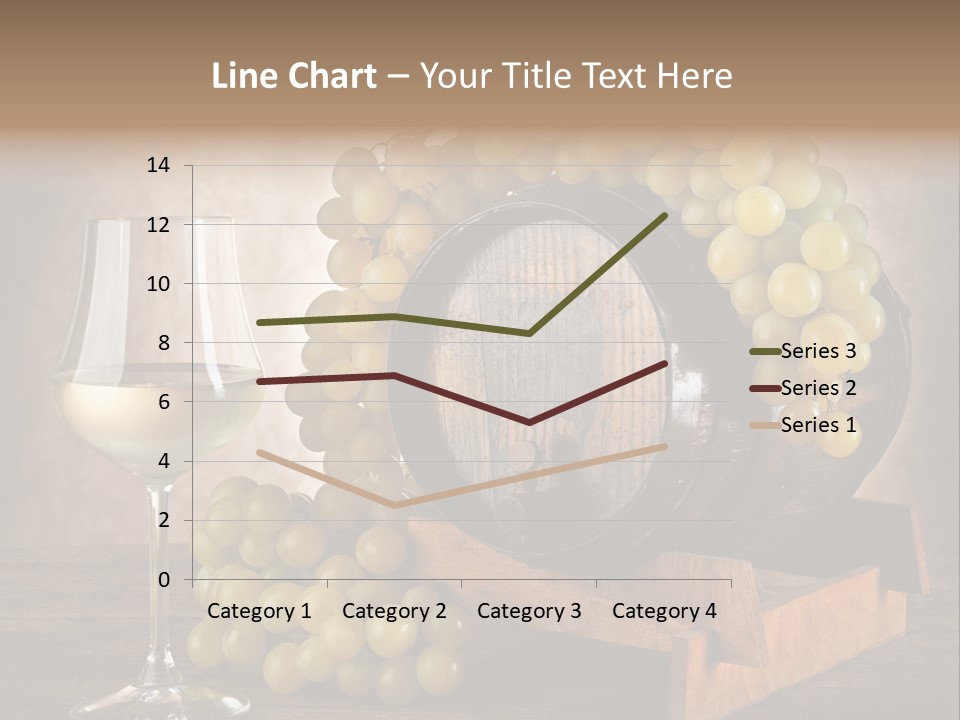 Bianco Fiera Grappolo PowerPoint Template