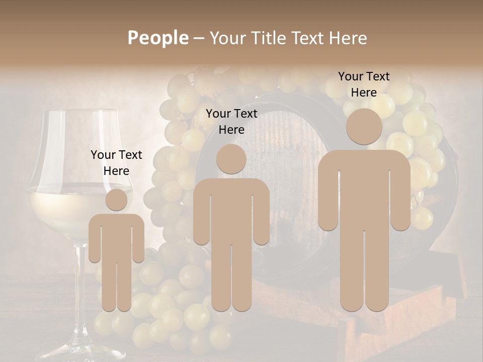 Bianco Fiera Grappolo PowerPoint Template