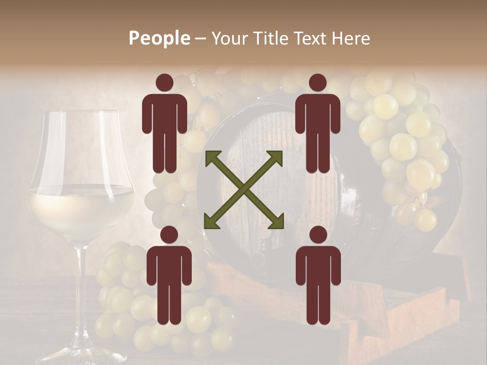 Bianco Fiera Grappolo PowerPoint Template