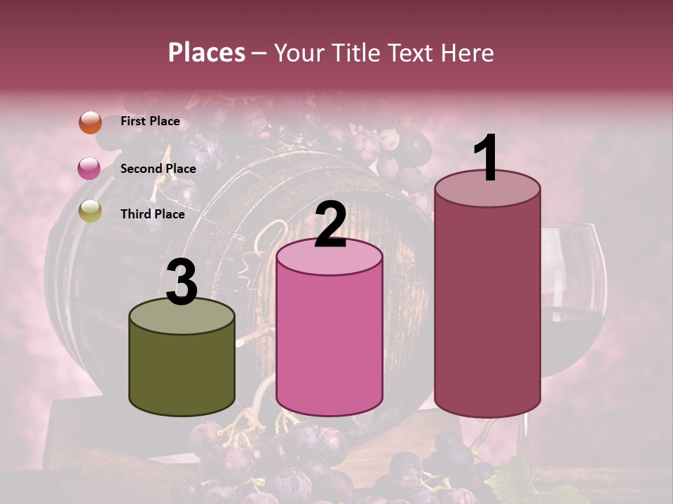 Landscape Still Life Group Of Objects PowerPoint Template