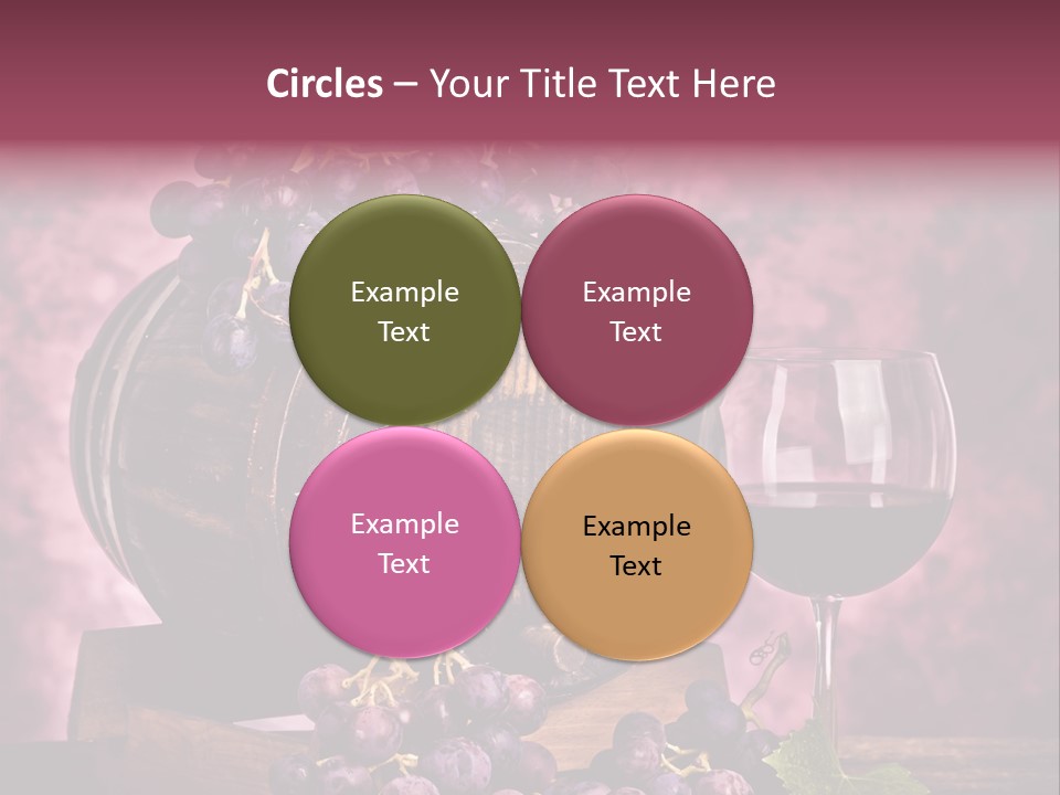 Landscape Still Life Group Of Objects PowerPoint Template