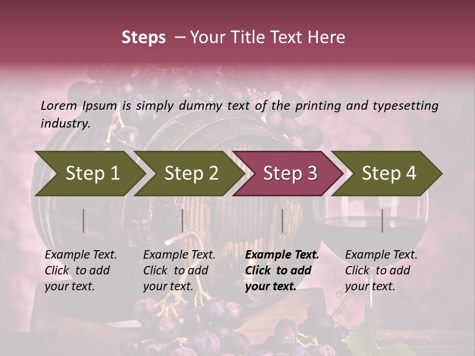 Landscape Still Life Group Of Objects PowerPoint Template