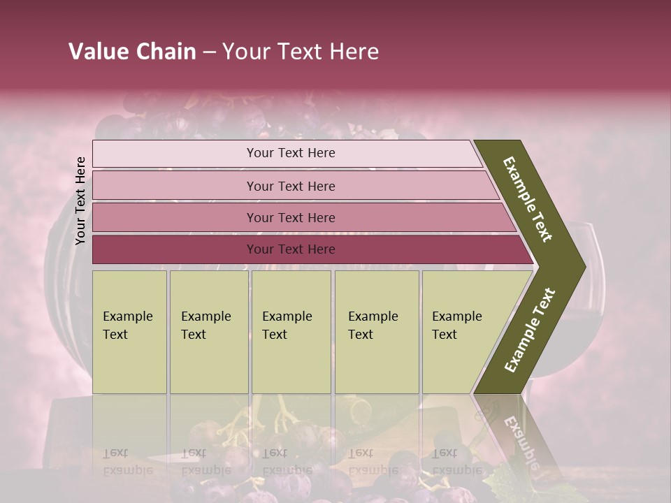 Landscape Still Life Group Of Objects PowerPoint Template