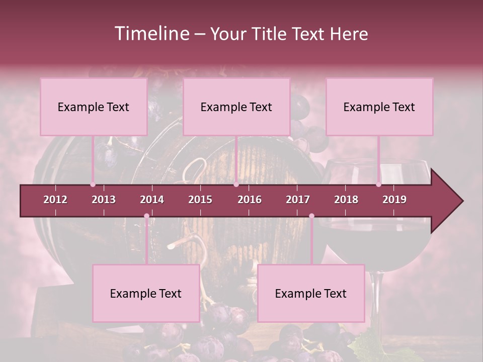 Landscape Still Life Group Of Objects PowerPoint Template