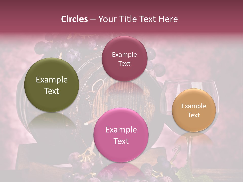 Landscape Still Life Group Of Objects PowerPoint Template