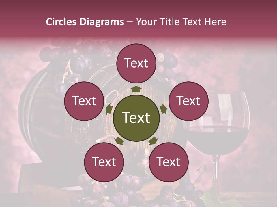 Landscape Still Life Group Of Objects PowerPoint Template