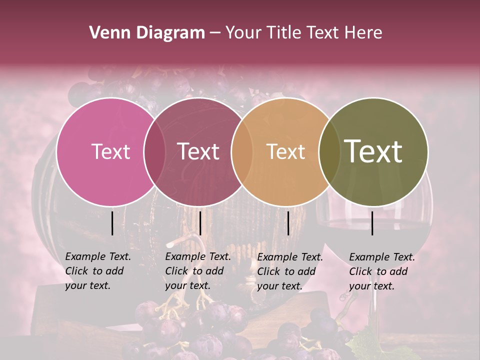 Landscape Still Life Group Of Objects PowerPoint Template
