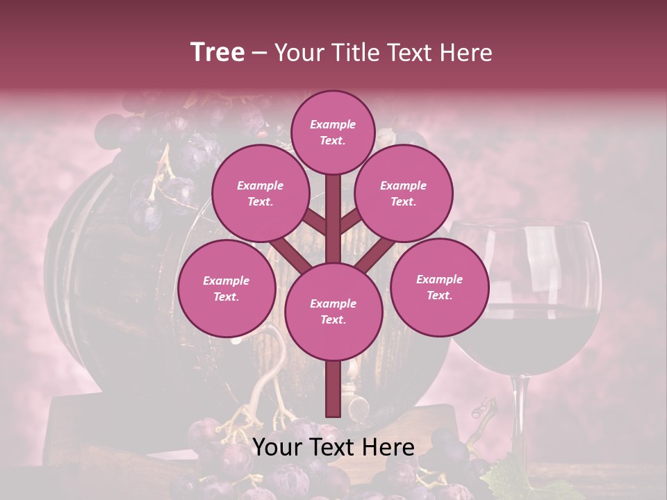 Landscape Still Life Group Of Objects PowerPoint Template