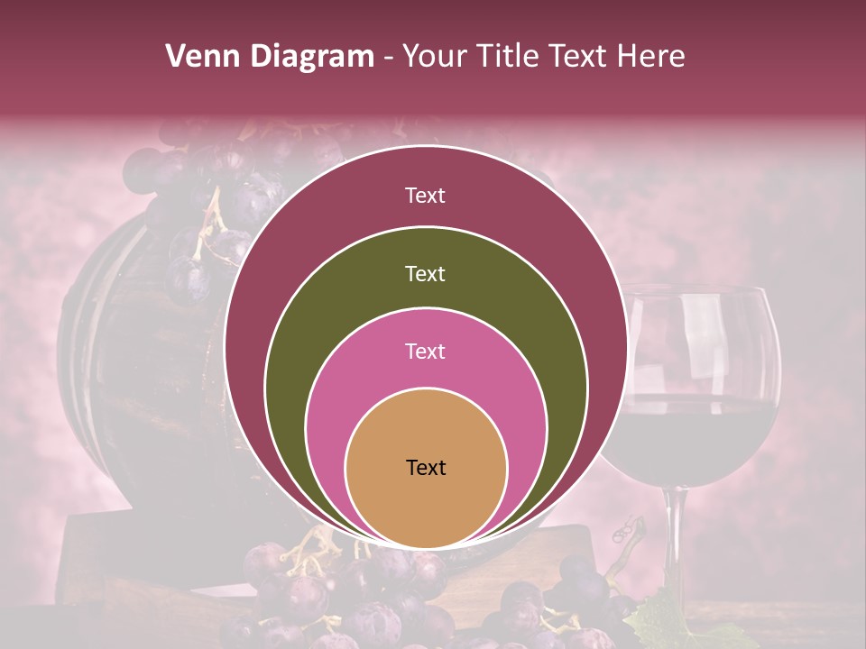 Landscape Still Life Group Of Objects PowerPoint Template