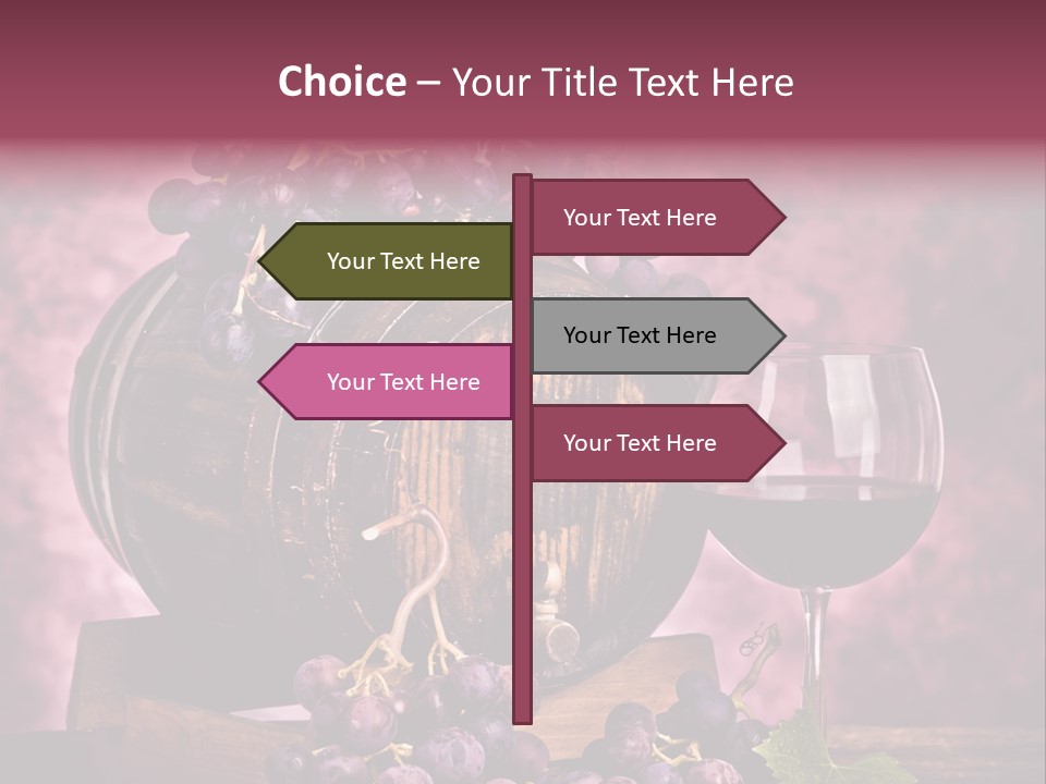 Landscape Still Life Group Of Objects PowerPoint Template