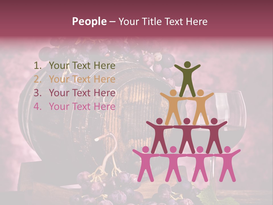 Landscape Still Life Group Of Objects PowerPoint Template