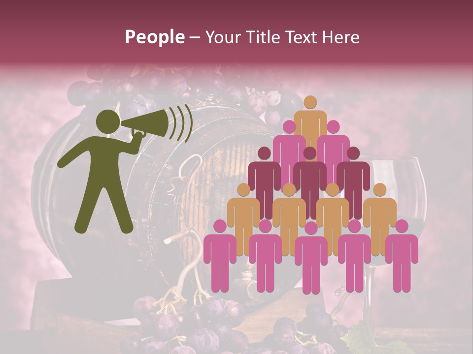 Landscape Still Life Group Of Objects PowerPoint Template