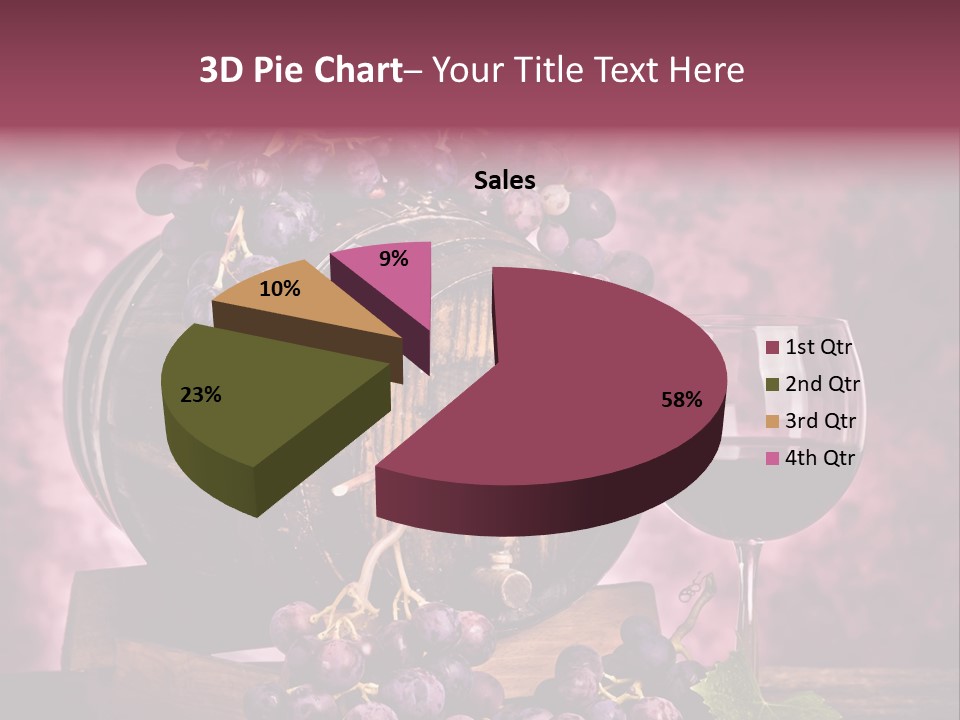 Landscape Still Life Group Of Objects PowerPoint Template