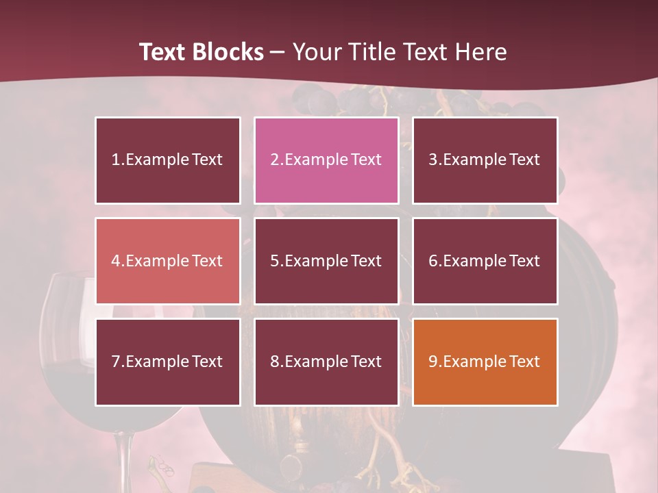Degustazione Quercia Sommelier PowerPoint Template