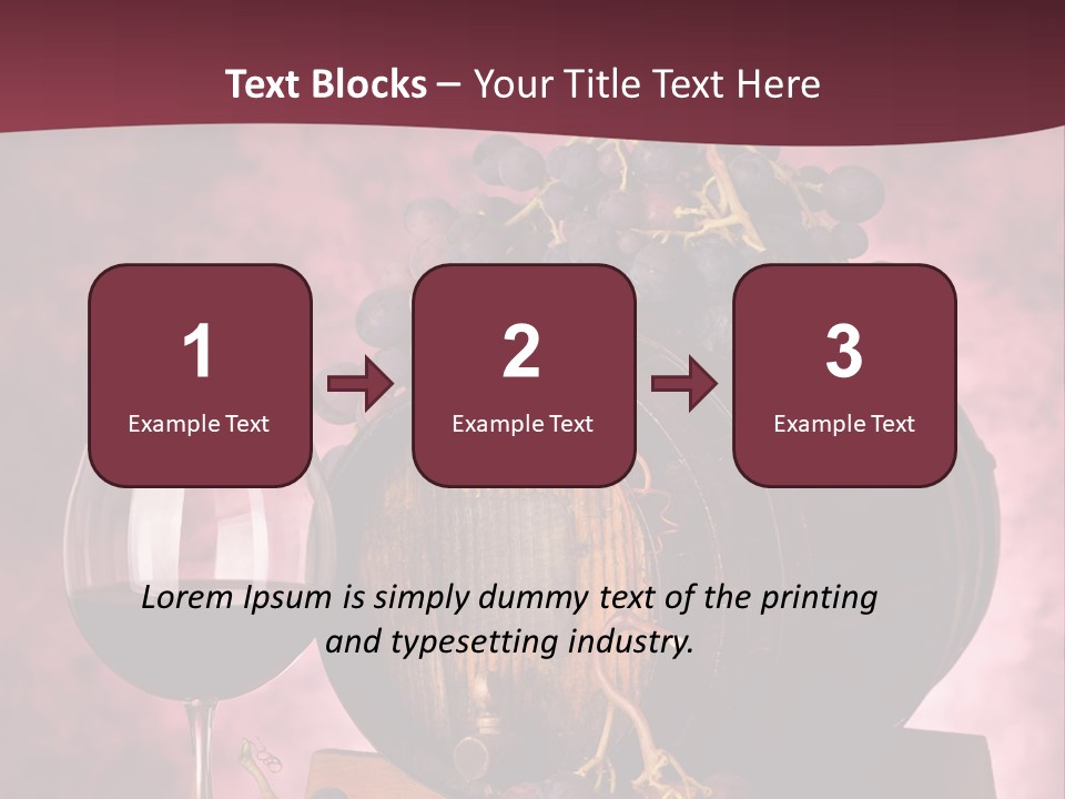 Degustazione Quercia Sommelier PowerPoint Template