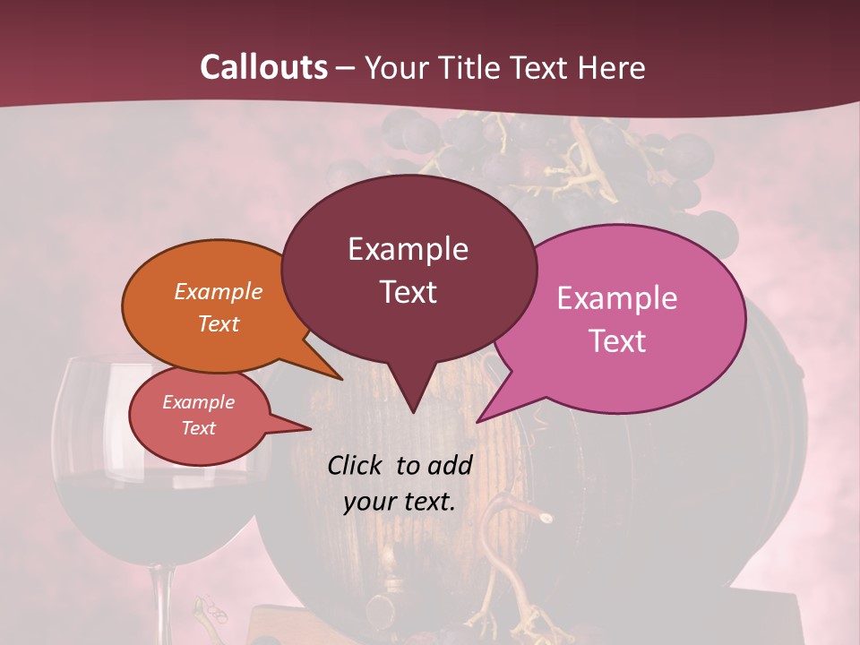 Degustazione Quercia Sommelier PowerPoint Template