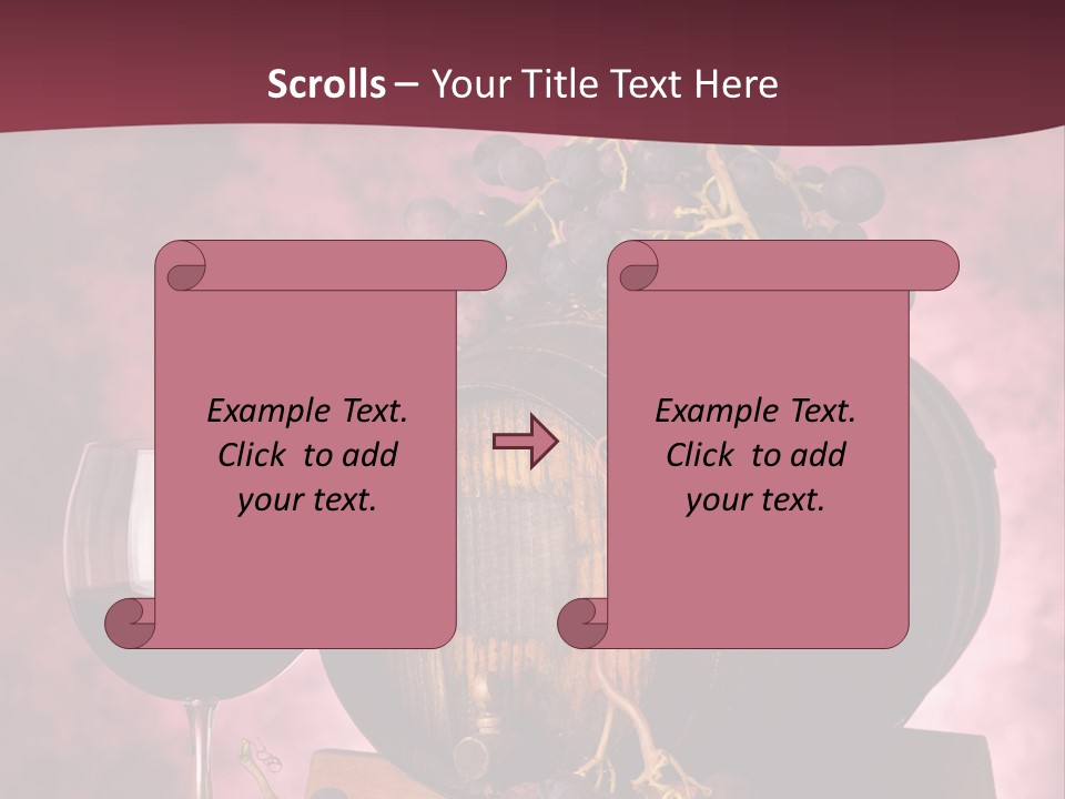 Degustazione Quercia Sommelier PowerPoint Template