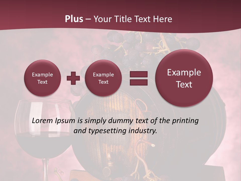 Degustazione Quercia Sommelier PowerPoint Template