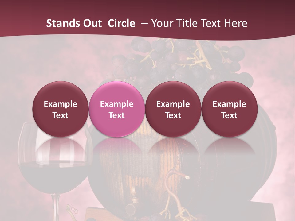 Degustazione Quercia Sommelier PowerPoint Template