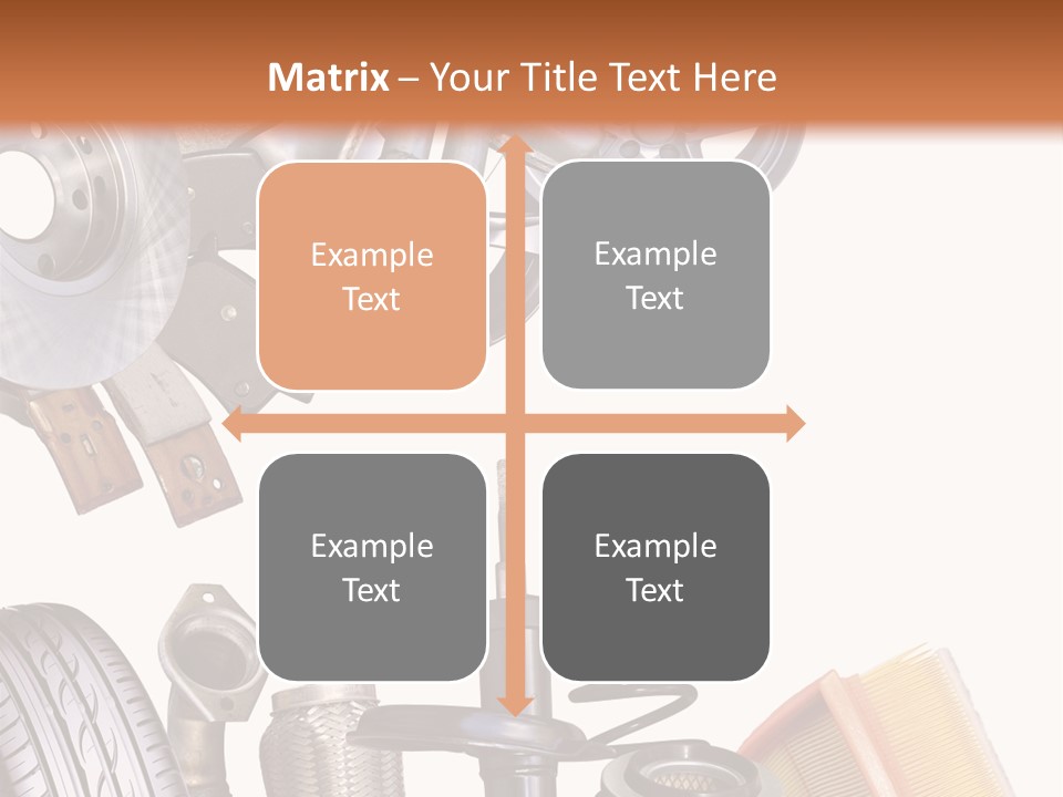 Tuning Blacharnia Opony PowerPoint Template