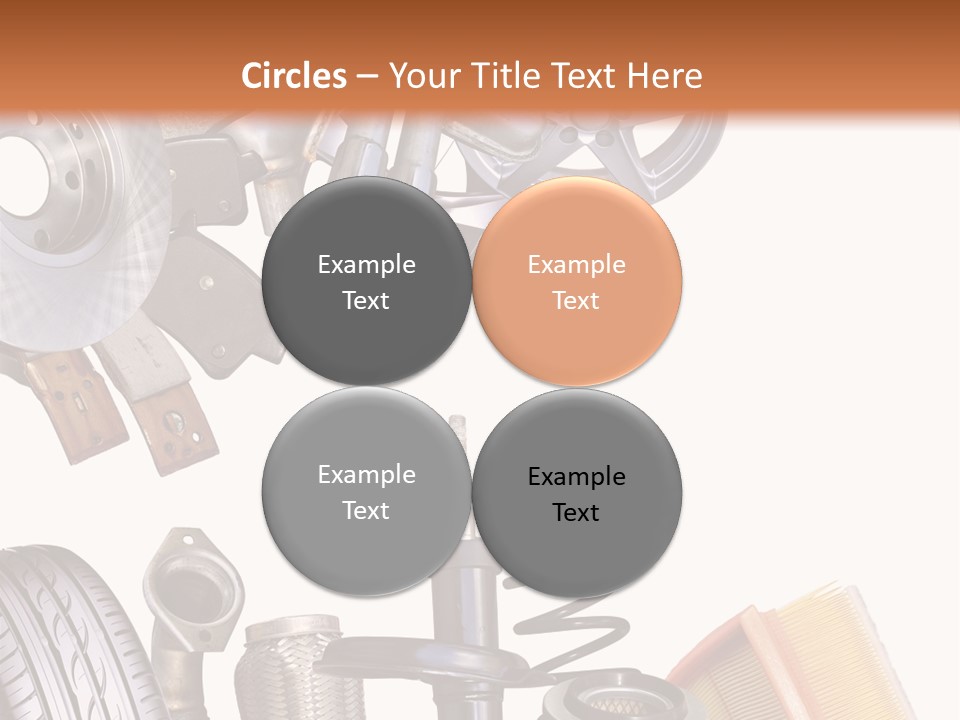 Tuning Blacharnia Opony PowerPoint Template