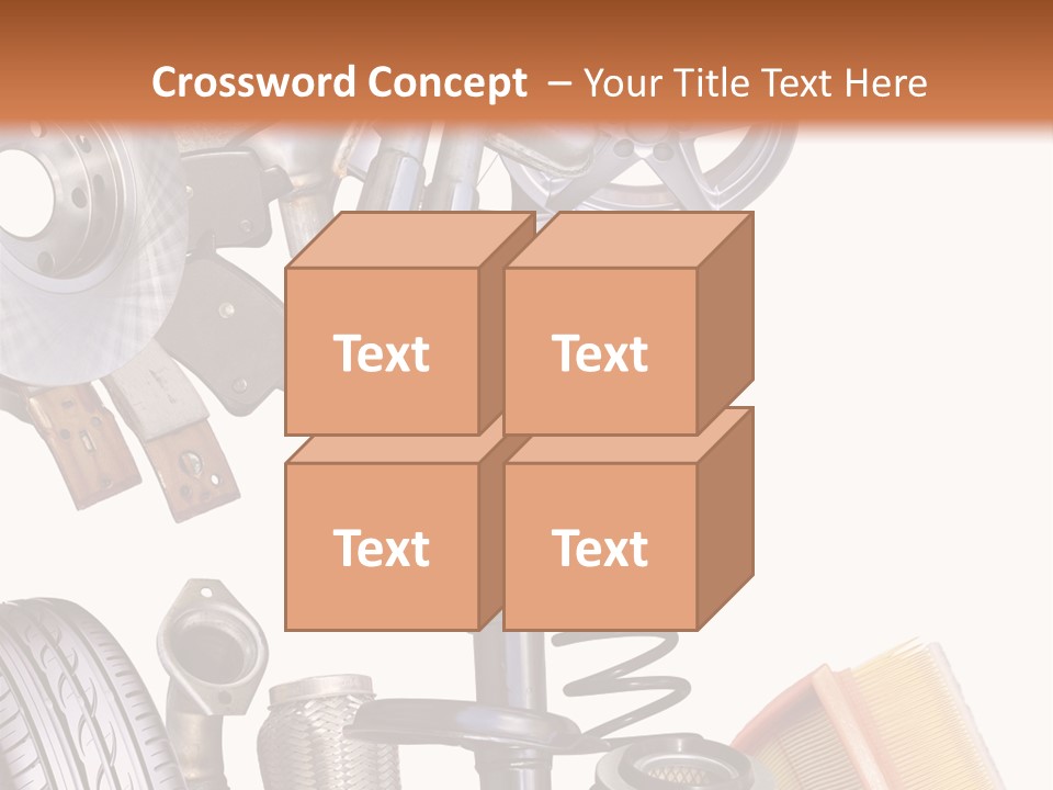 Tuning Blacharnia Opony PowerPoint Template