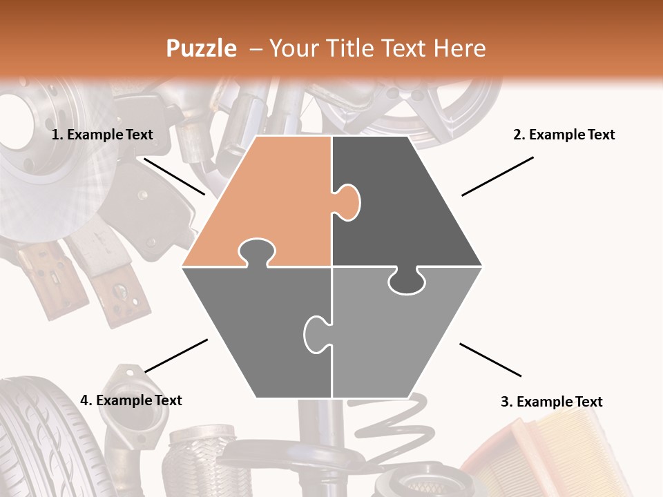 Tuning Blacharnia Opony PowerPoint Template