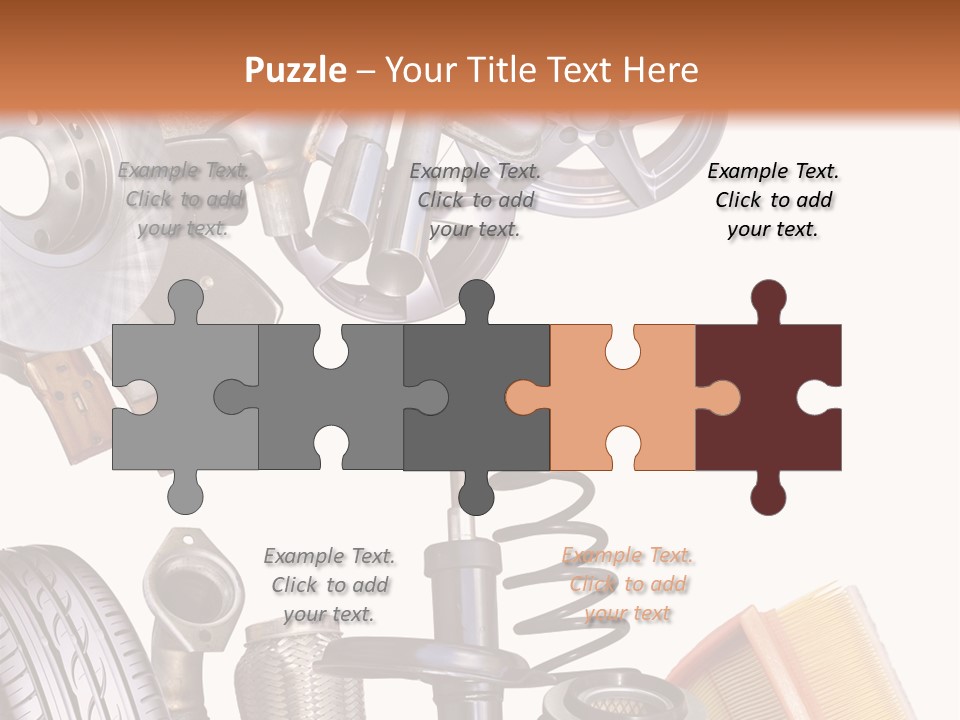 Tuning Blacharnia Opony PowerPoint Template