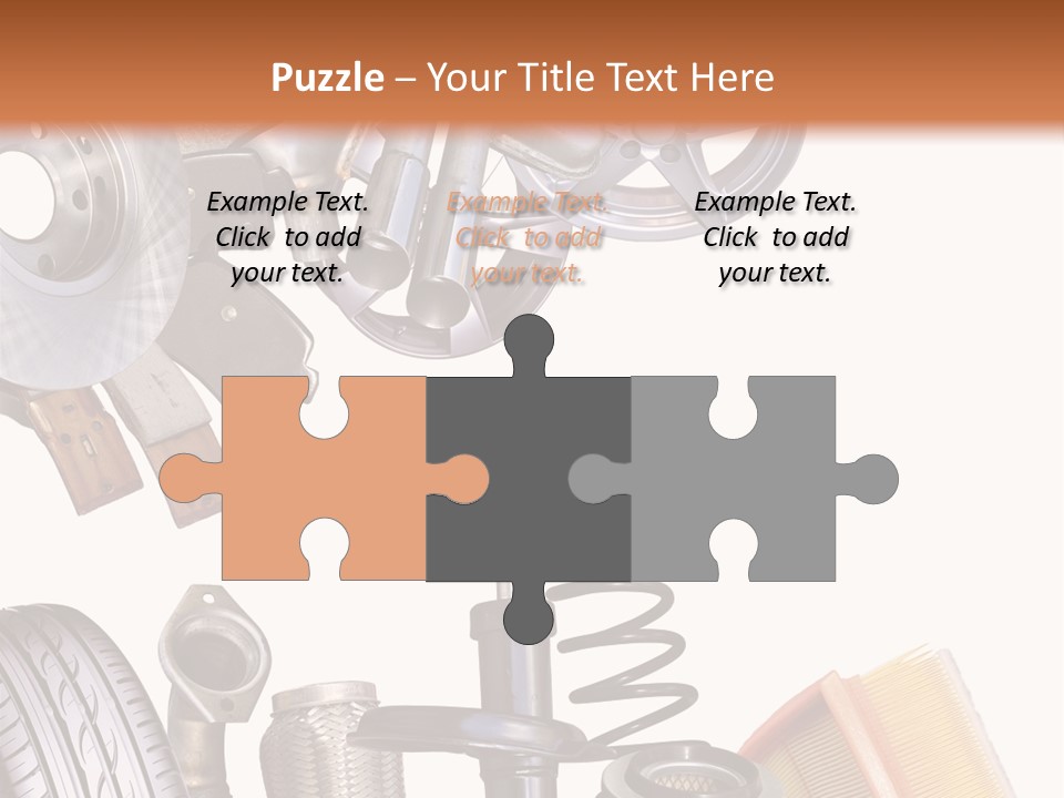 Tuning Blacharnia Opony PowerPoint Template