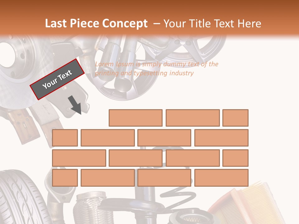 Tuning Blacharnia Opony PowerPoint Template