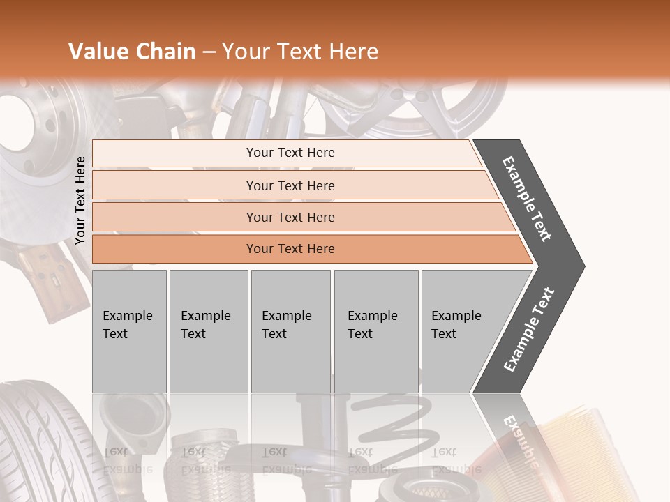 Tuning Blacharnia Opony PowerPoint Template