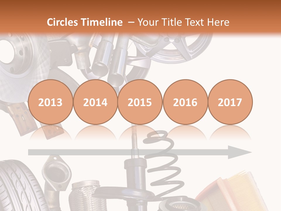 Tuning Blacharnia Opony PowerPoint Template