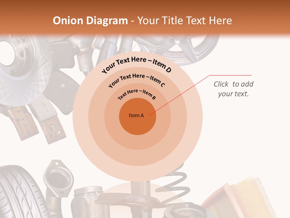Tuning Blacharnia Opony PowerPoint Template
