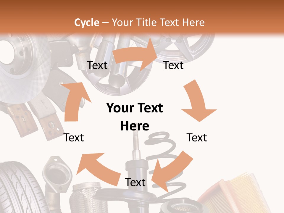 Tuning Blacharnia Opony PowerPoint Template