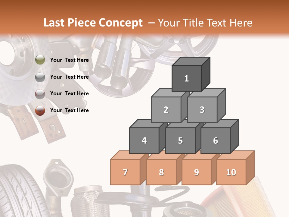 Tuning Blacharnia Opony PowerPoint Template