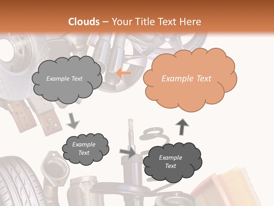Tuning Blacharnia Opony PowerPoint Template