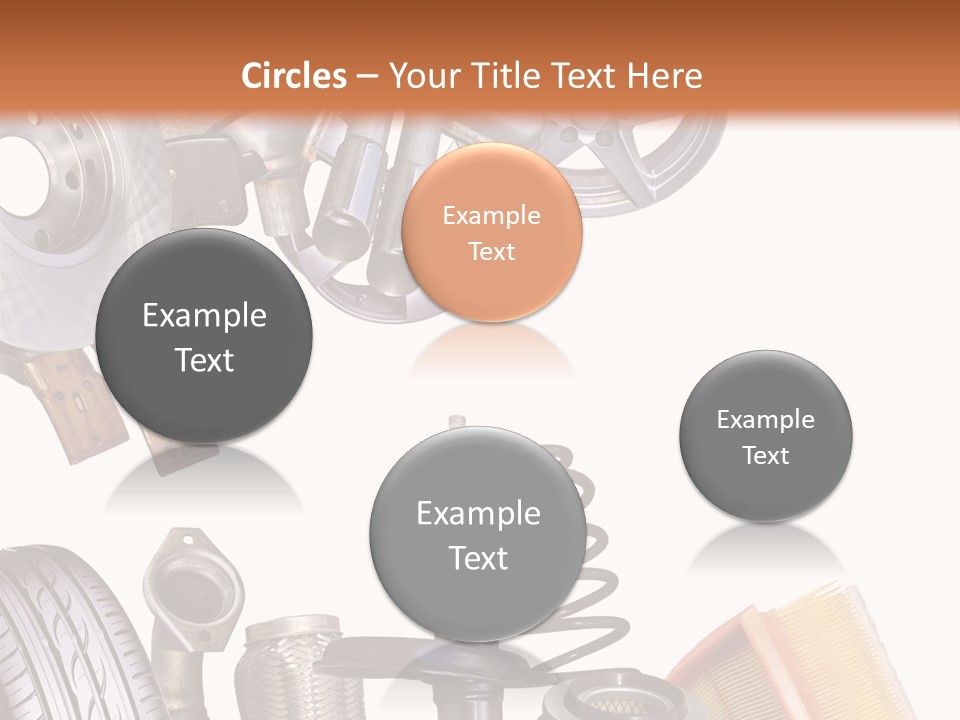 Tuning Blacharnia Opony PowerPoint Template