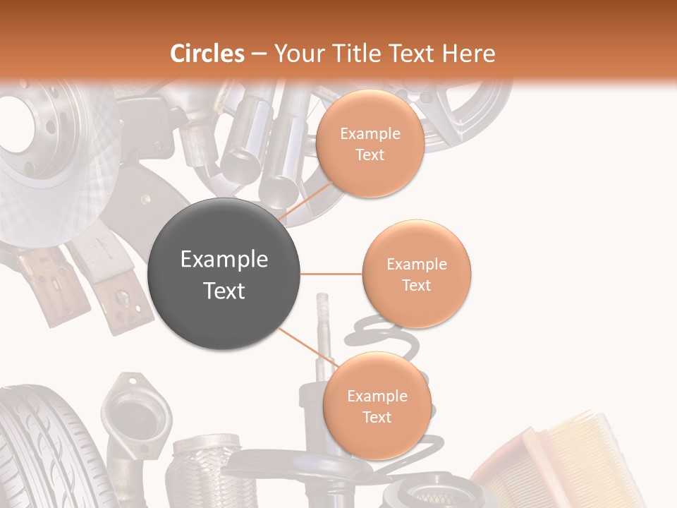 Tuning Blacharnia Opony PowerPoint Template