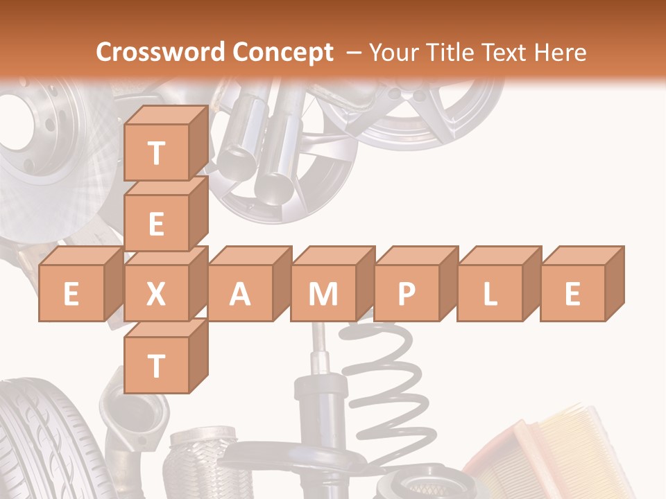 Tuning Blacharnia Opony PowerPoint Template