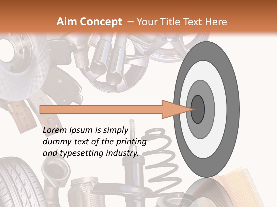 Tuning Blacharnia Opony PowerPoint Template