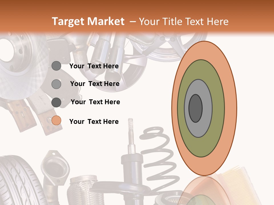 Tuning Blacharnia Opony PowerPoint Template