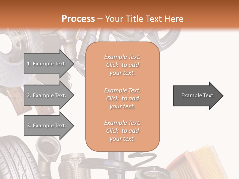 Tuning Blacharnia Opony PowerPoint Template