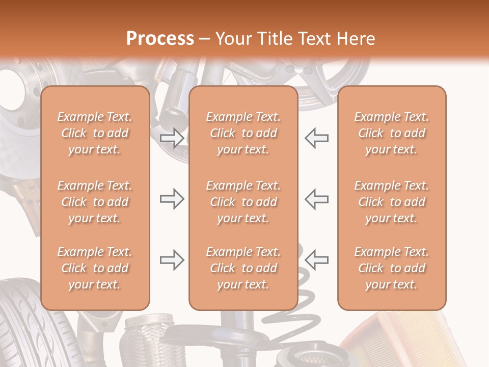 Tuning Blacharnia Opony PowerPoint Template
