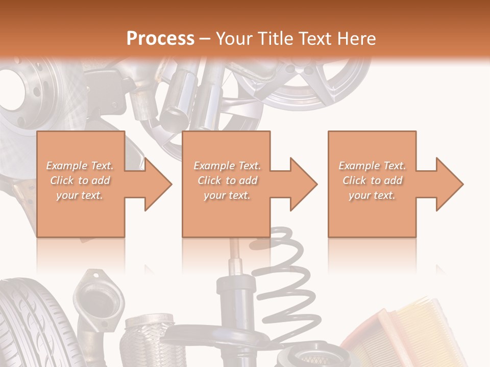 Tuning Blacharnia Opony PowerPoint Template