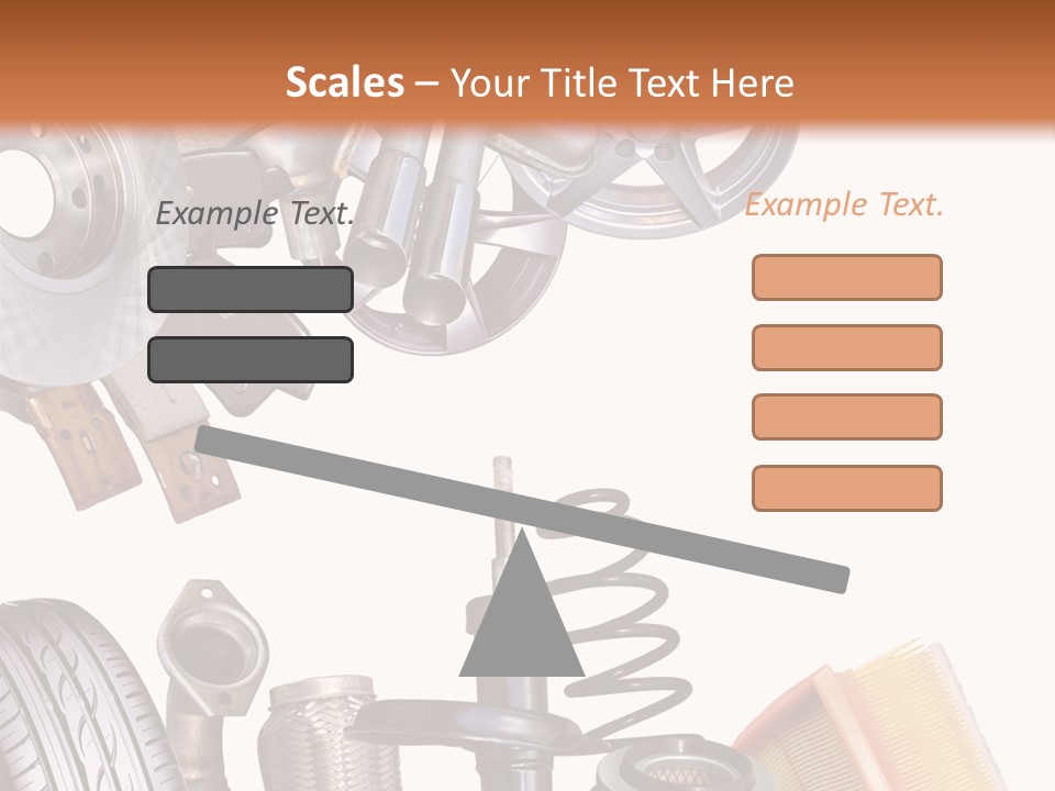 Tuning Blacharnia Opony PowerPoint Template