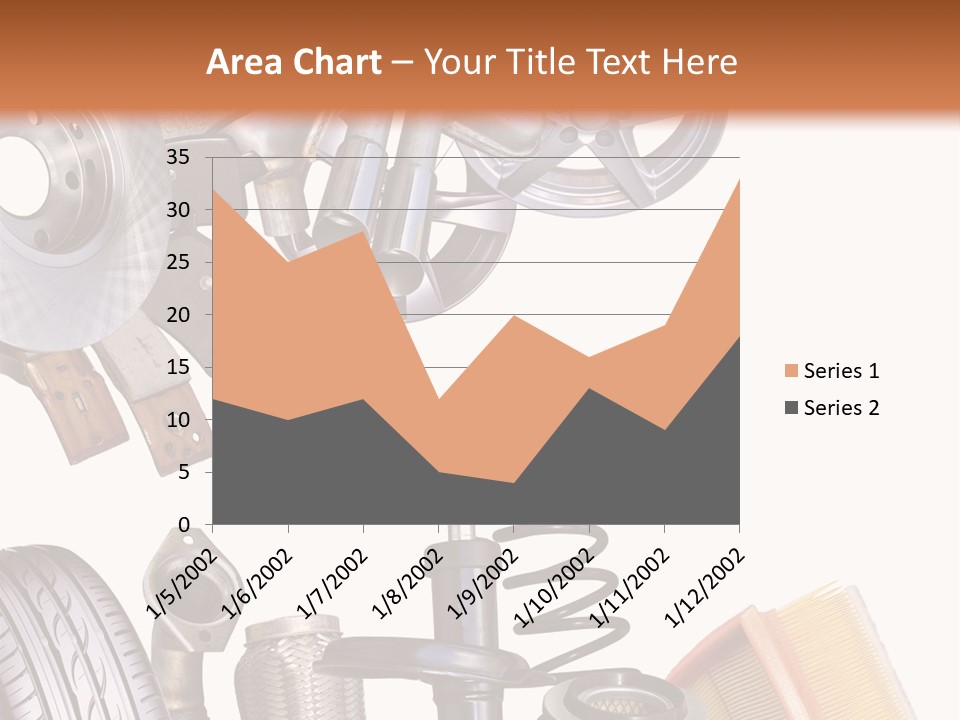 Tuning Blacharnia Opony PowerPoint Template