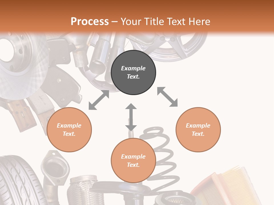 Tuning Blacharnia Opony PowerPoint Template