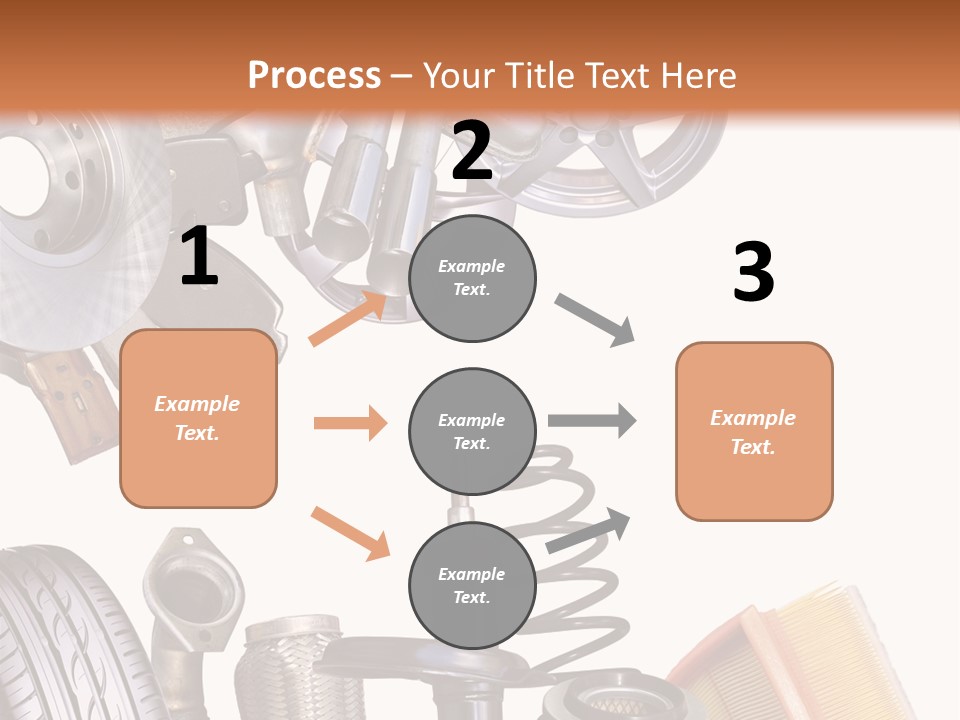 Tuning Blacharnia Opony PowerPoint Template