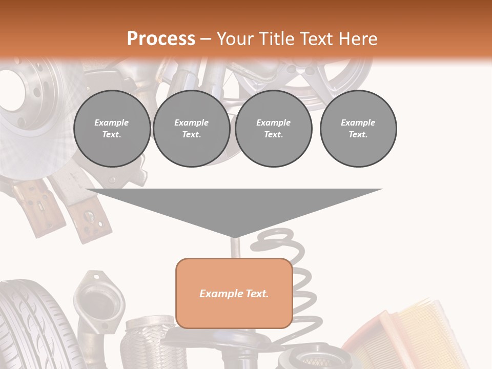 Tuning Blacharnia Opony PowerPoint Template